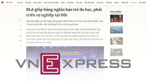 Du Học Tại Đức BLA Group